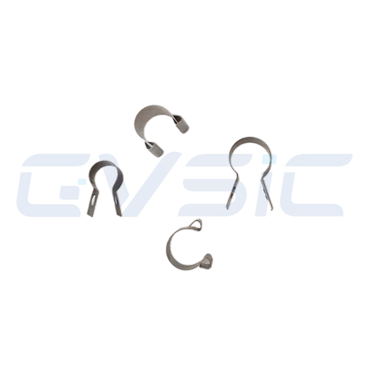 braçadeiras em C de aço inoxidável