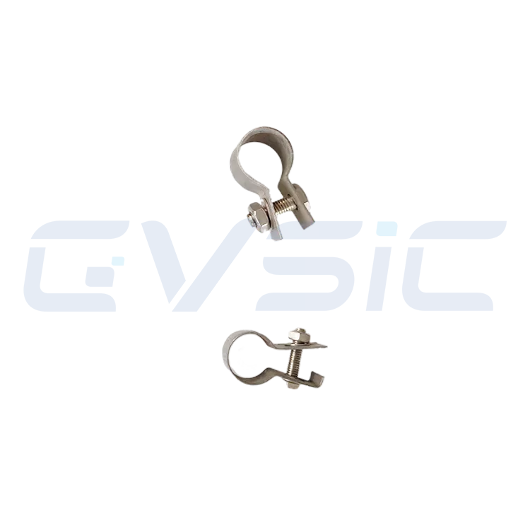 braçadeiras em g de aço inoxidável