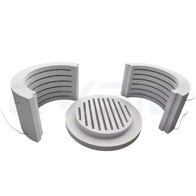 ceramic fiber heating module