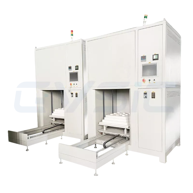 bottom loading debinding and sintering furnace