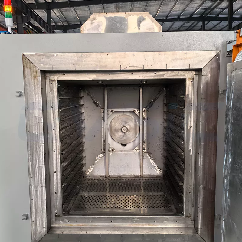 debinding furnace with hot air circulation