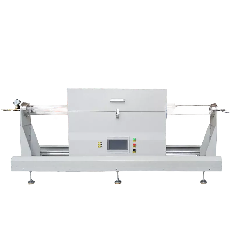 horno de tubo corredizo