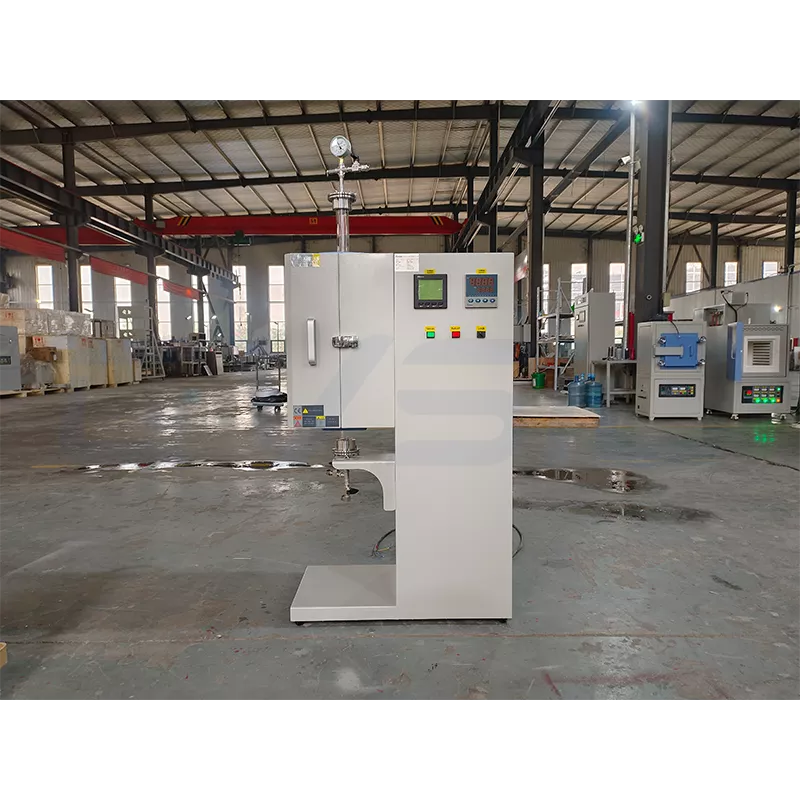 vertical split tube furnace