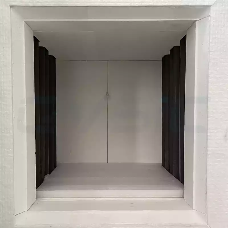 1400°c large muffle furnace