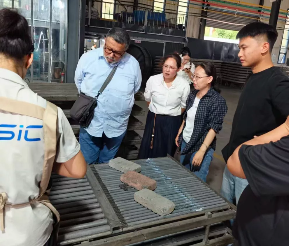 indian partner visits cvsic factory